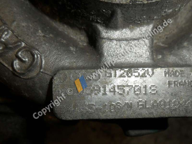 VW Passat 3BG Variant original Turbolader 059145701S GT2051V GA3 BJ2004